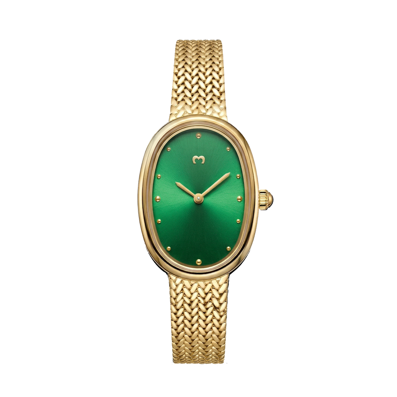 Vintage Retro Uhr ~ Silber Weiß