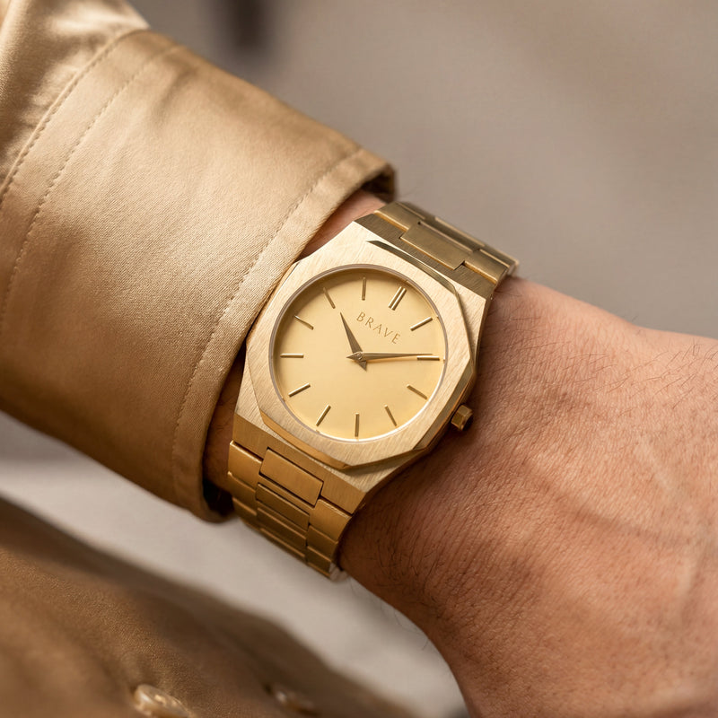 Montre BRAVE ~ Empire GoldPassion