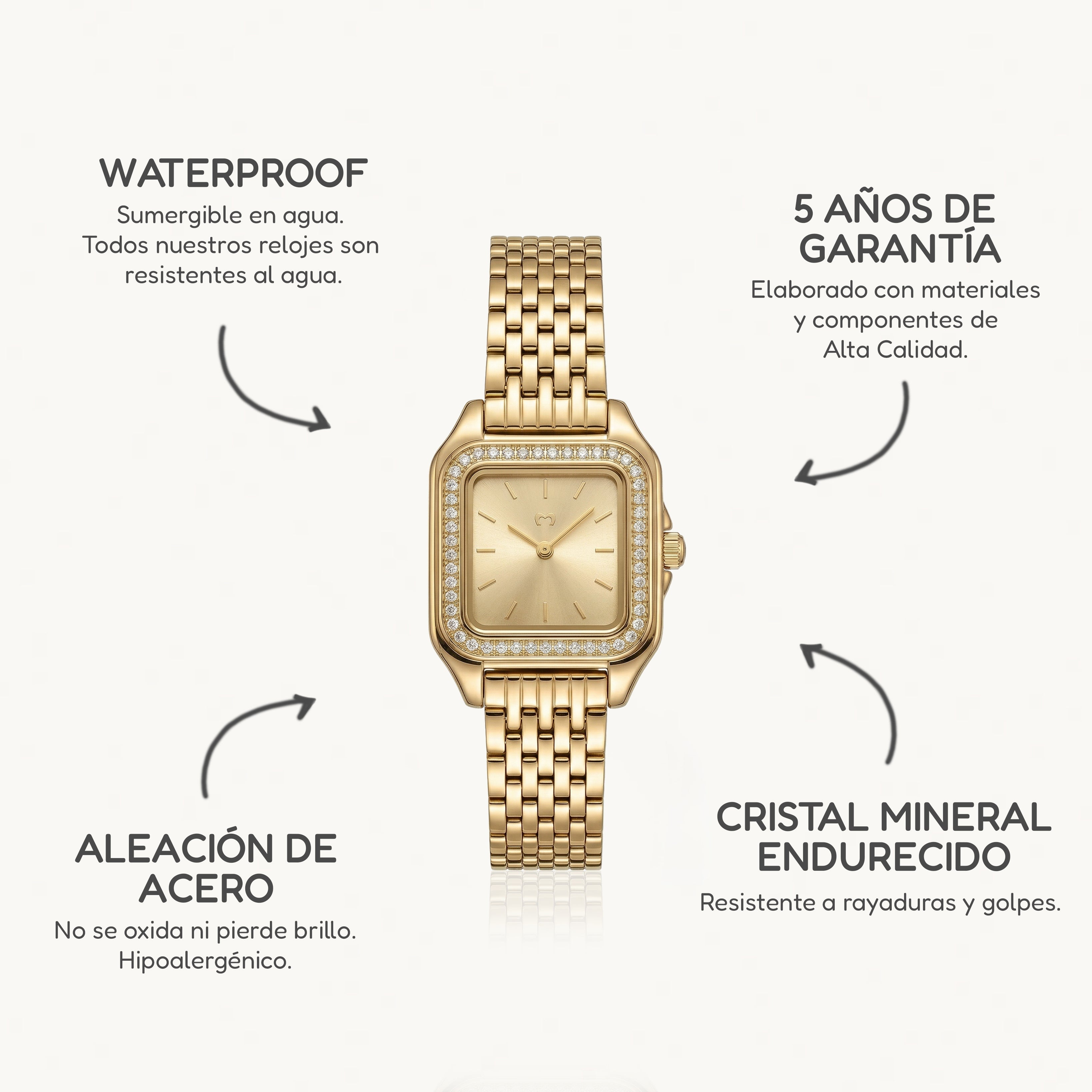Montre ~ Hampton Lux GoldPassion