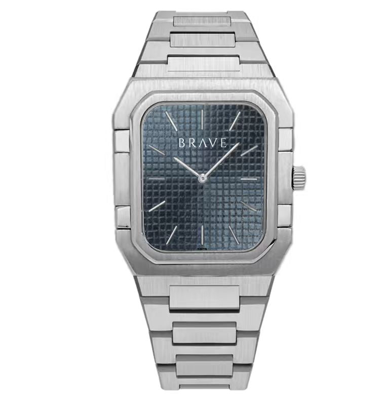 Brando ~ Silver-Navy Watch BRAVE