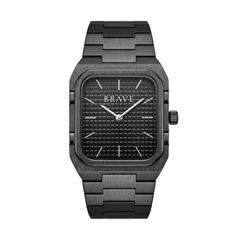 Brando ~ Schwarze Uhr BRAVE