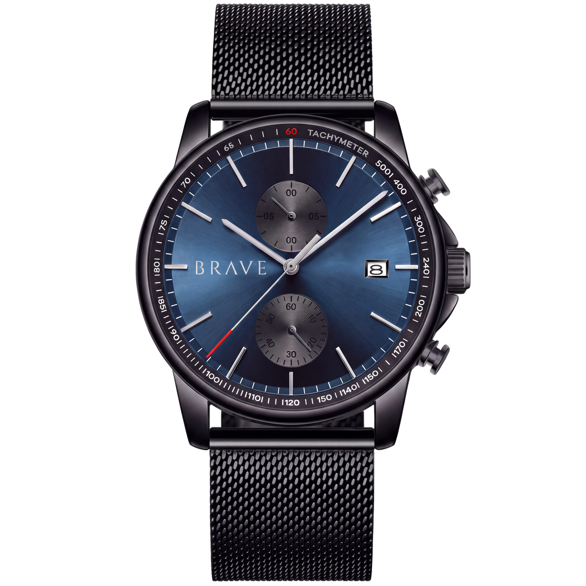 Orologio BRAVE ~ Atlantis Black-Dark Blue