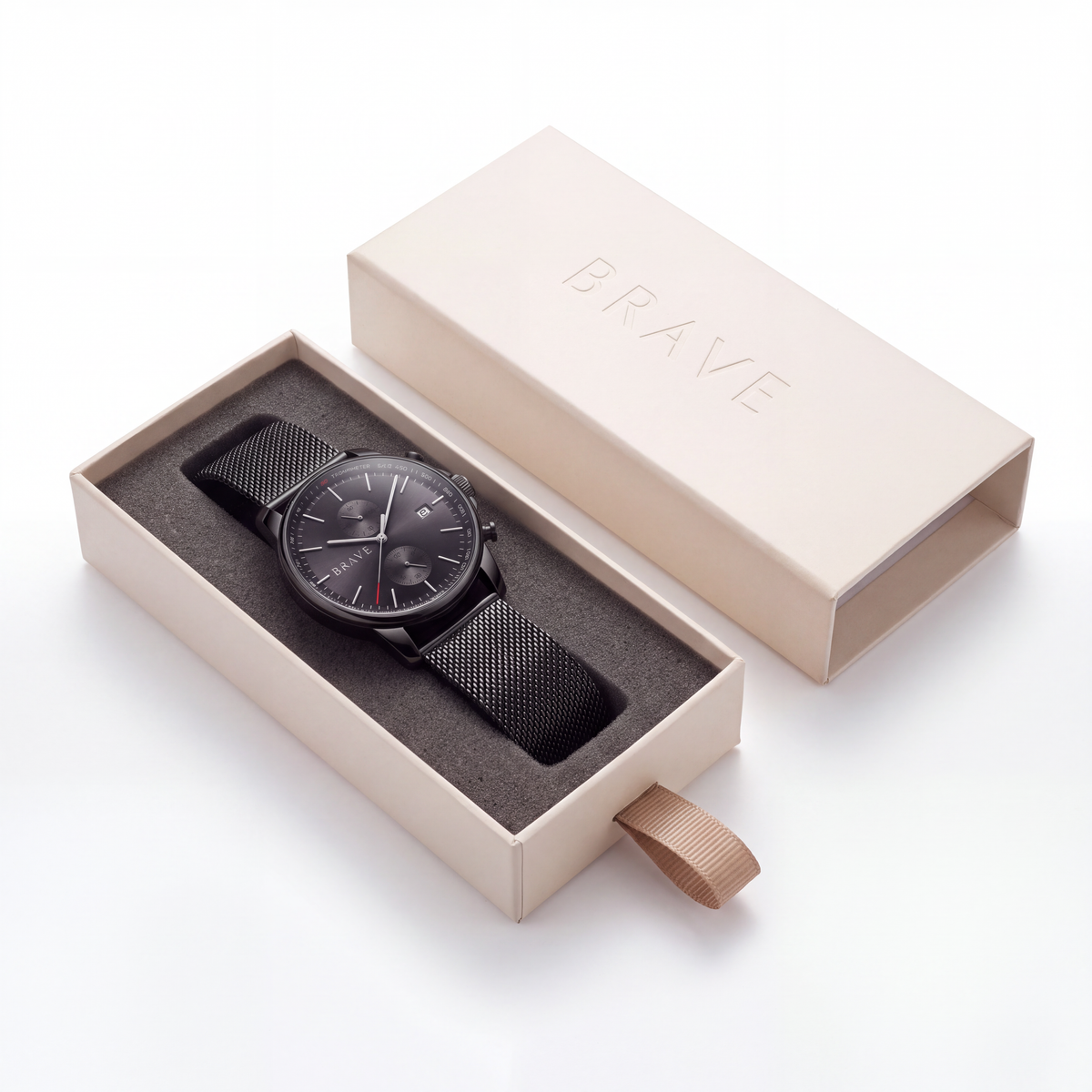 Orologio BRAVE ~ Atlantis Black