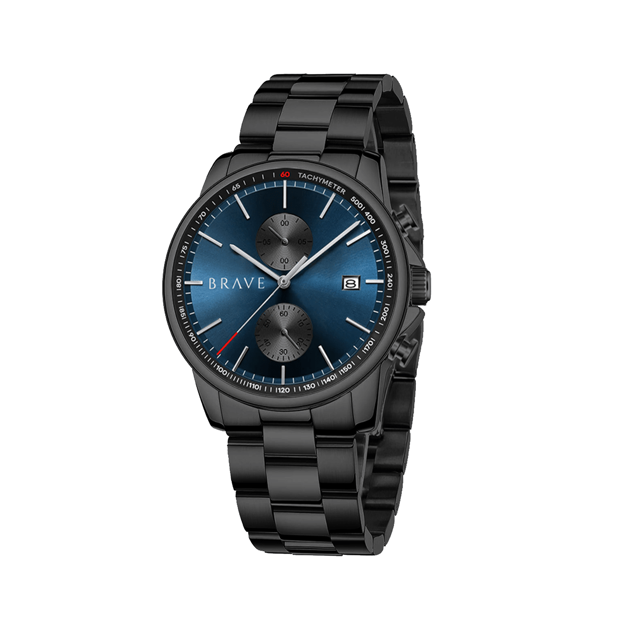 Montre BRAVE ~ Monarca Black-Dark Blue
