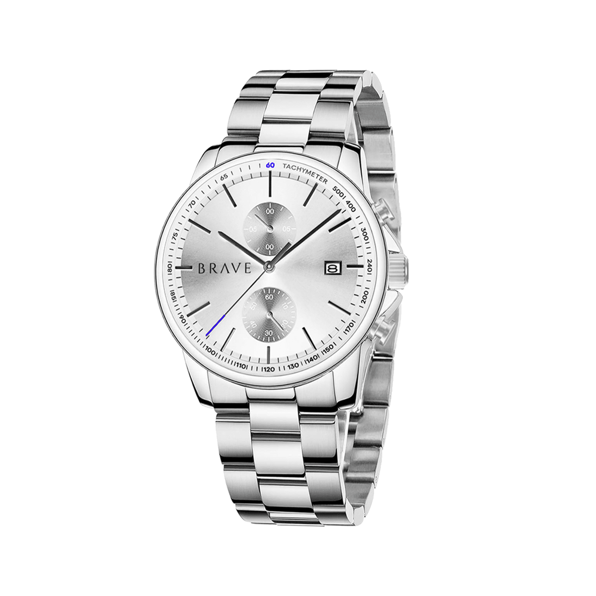 Montre BRAVE ~ Monarca Silver