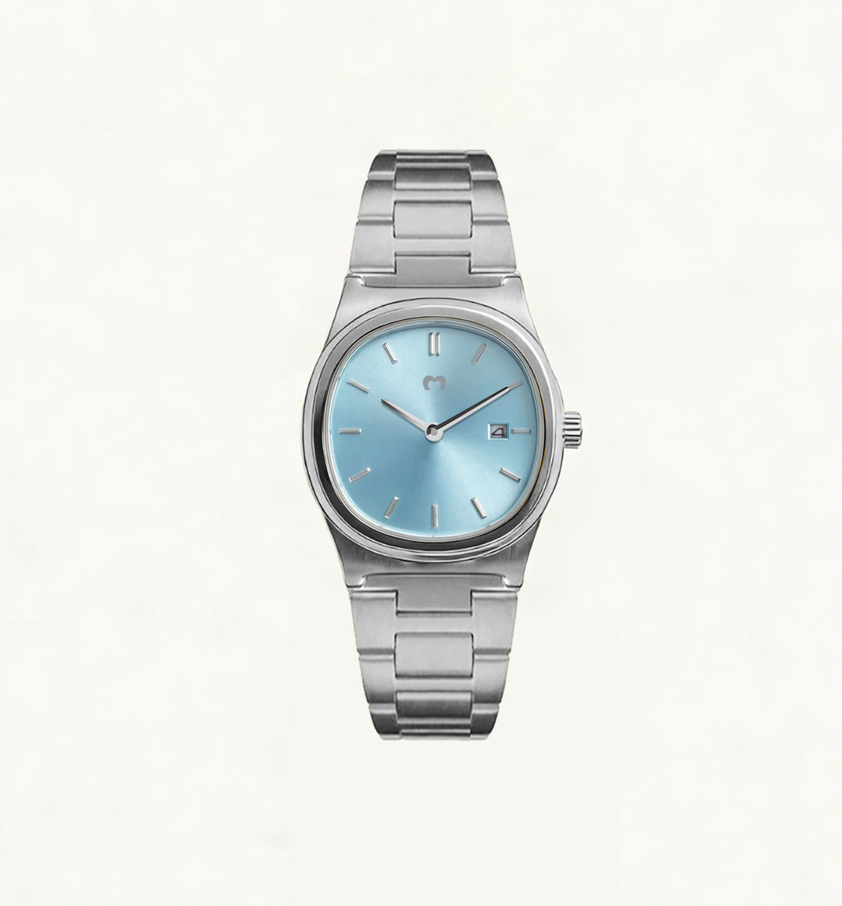 Montre Dainty ~ Argent-Bleu