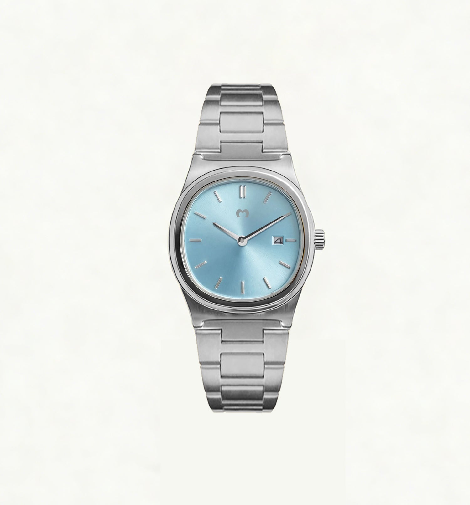 Montre Dainty ~ Argent-Bleu