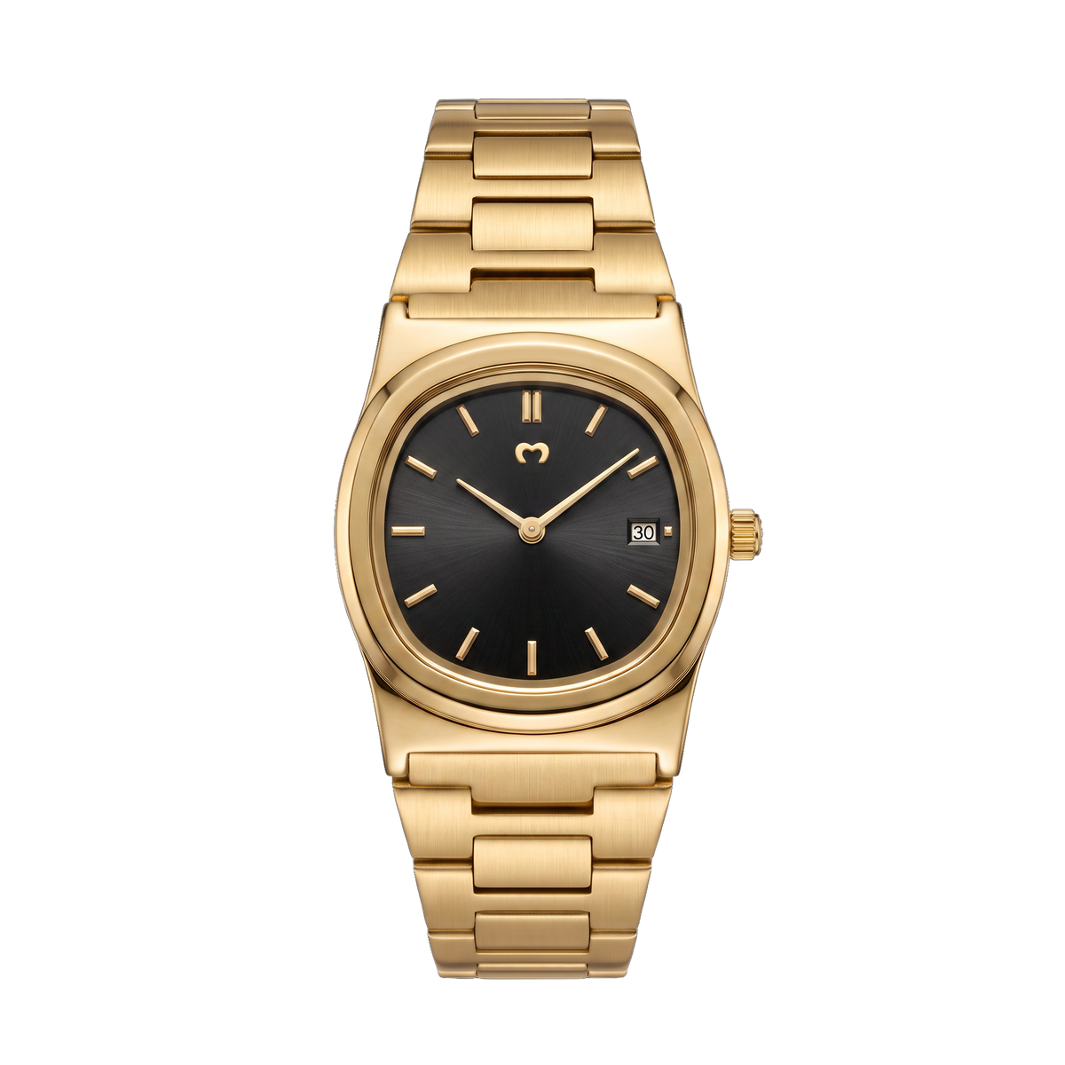 Montre délicate ~ Doré-Noir