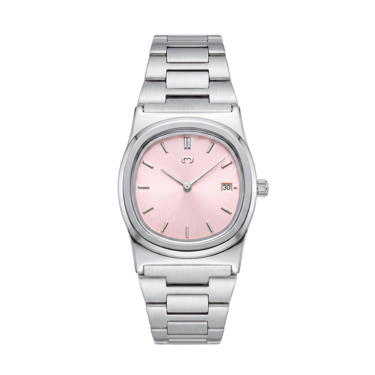Orologio delicato ~ Argento-Rosa