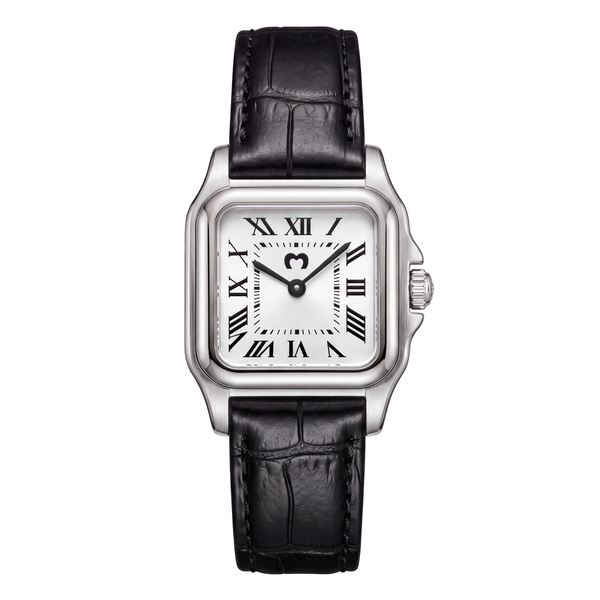 Montre ~ Europa CUIR Silver-White