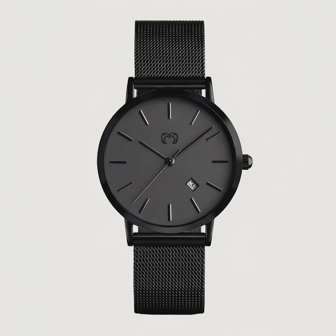 Montre Petite Marie ~ Anthracite