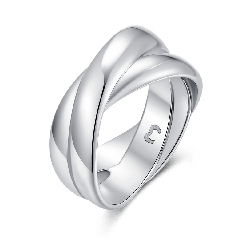 Bague enlacée