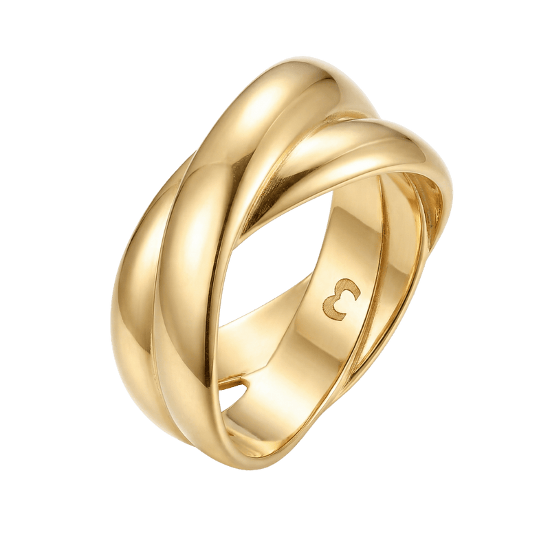 Bague enlacée