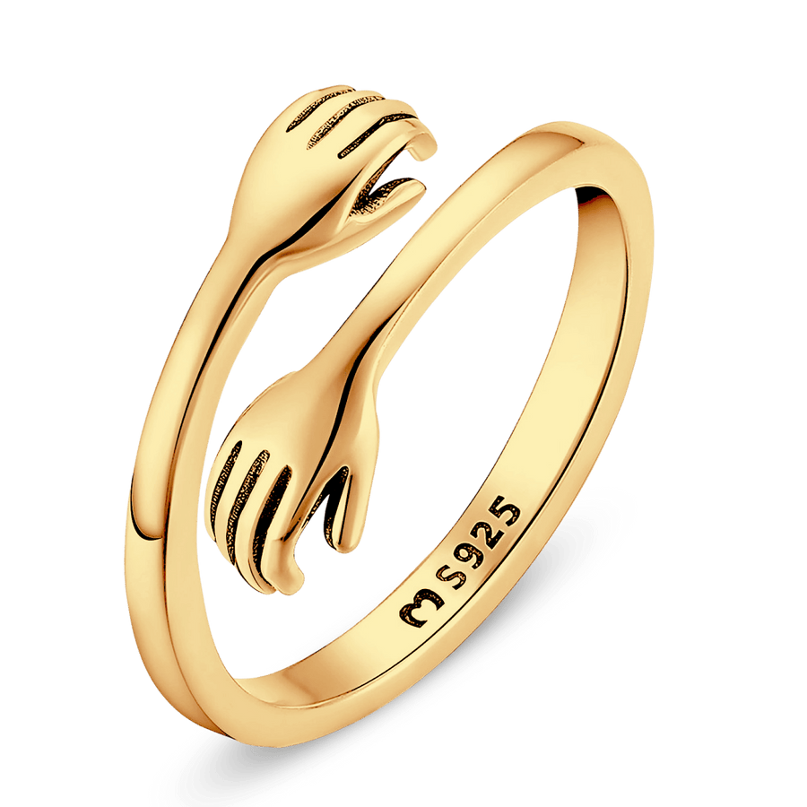 Bague Embrace · Plaqué Or 18K