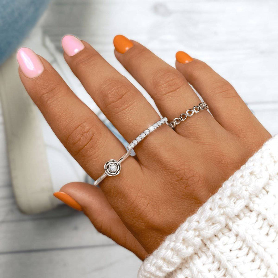 Bague éclatante