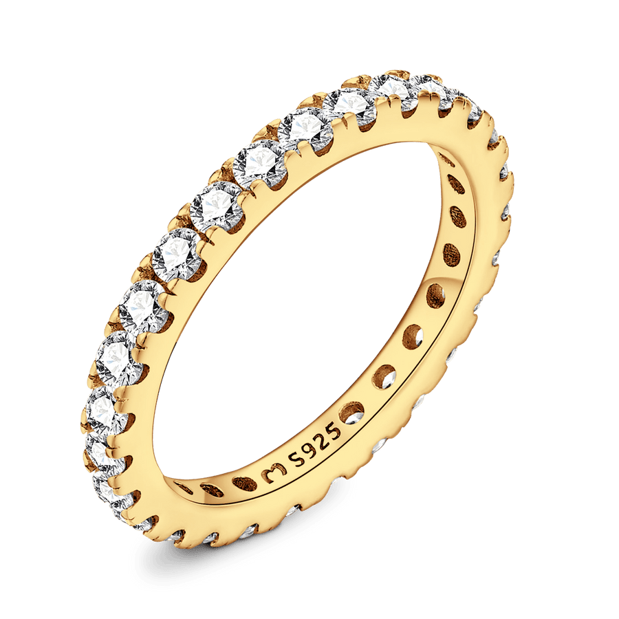 Bague éclatante · Plaqué Or 18K / 5