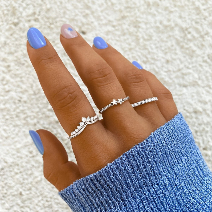 Bague éclatante
