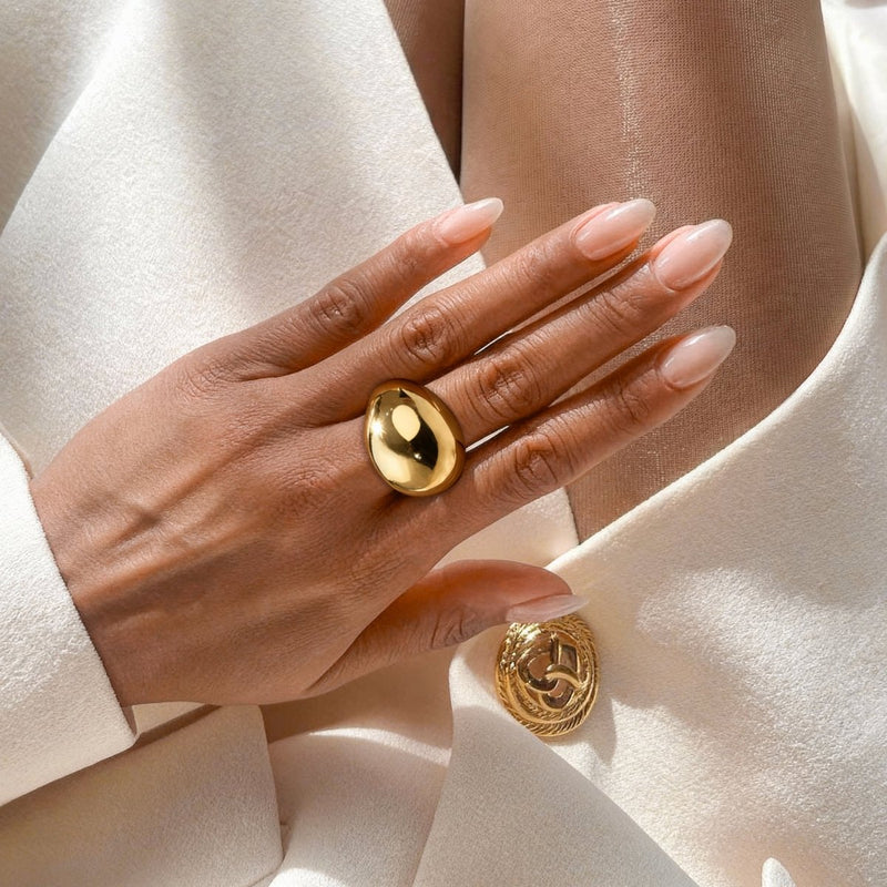 Bague jonc lisse