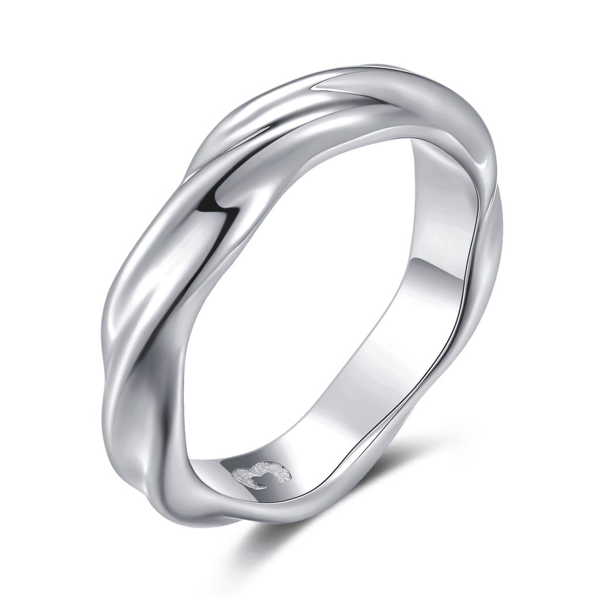 Anillo Banda Retorcida - LePetiteMarie