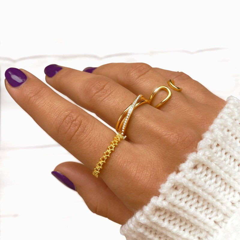 Bague Brillance Linéaire