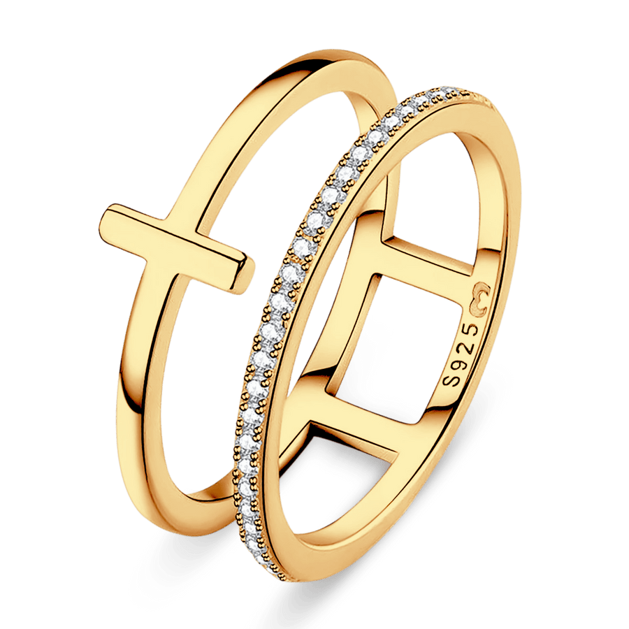 Bague céleste · Plaqué Or 18K / 7