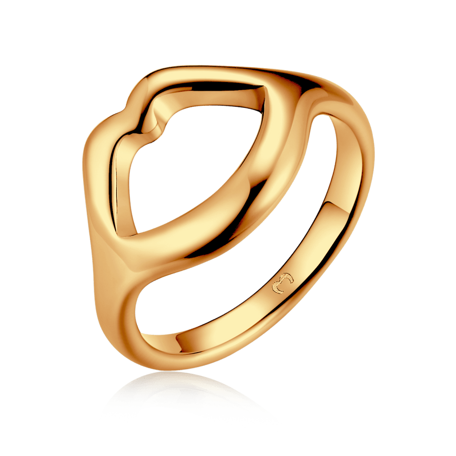 Anello Kissa · Placcatura in Oro 18K / 5