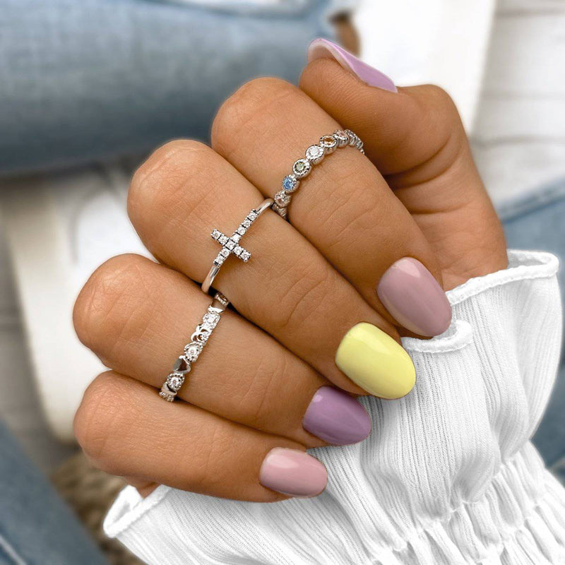 Bague Croix religieuse