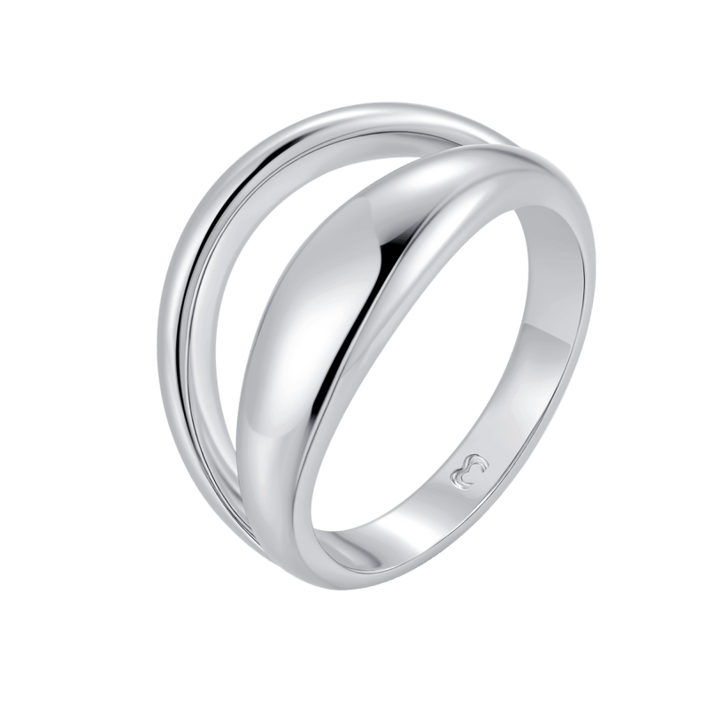 Bague double bande