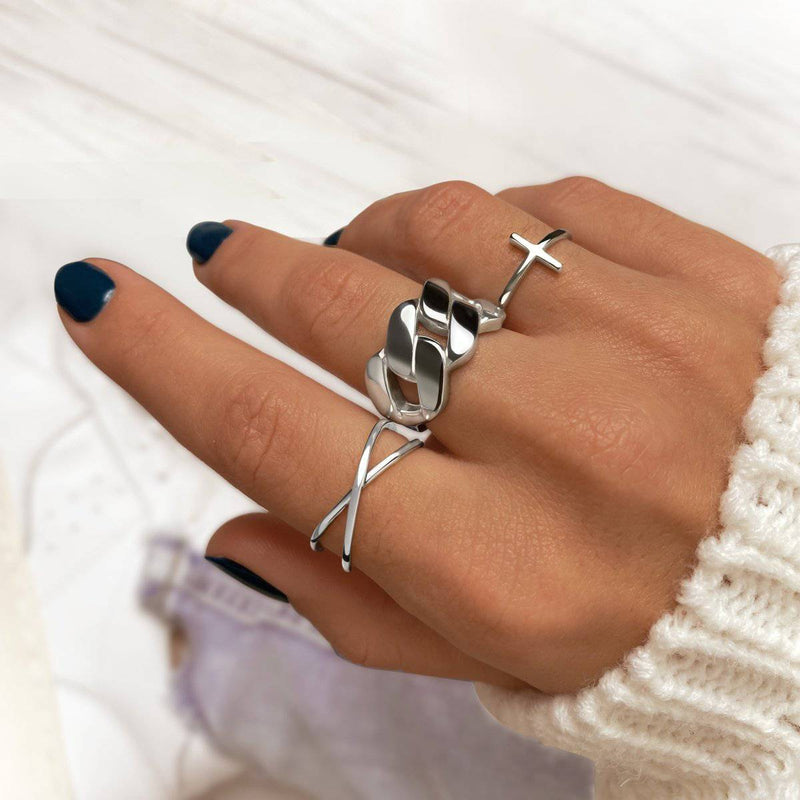 Bague maillon