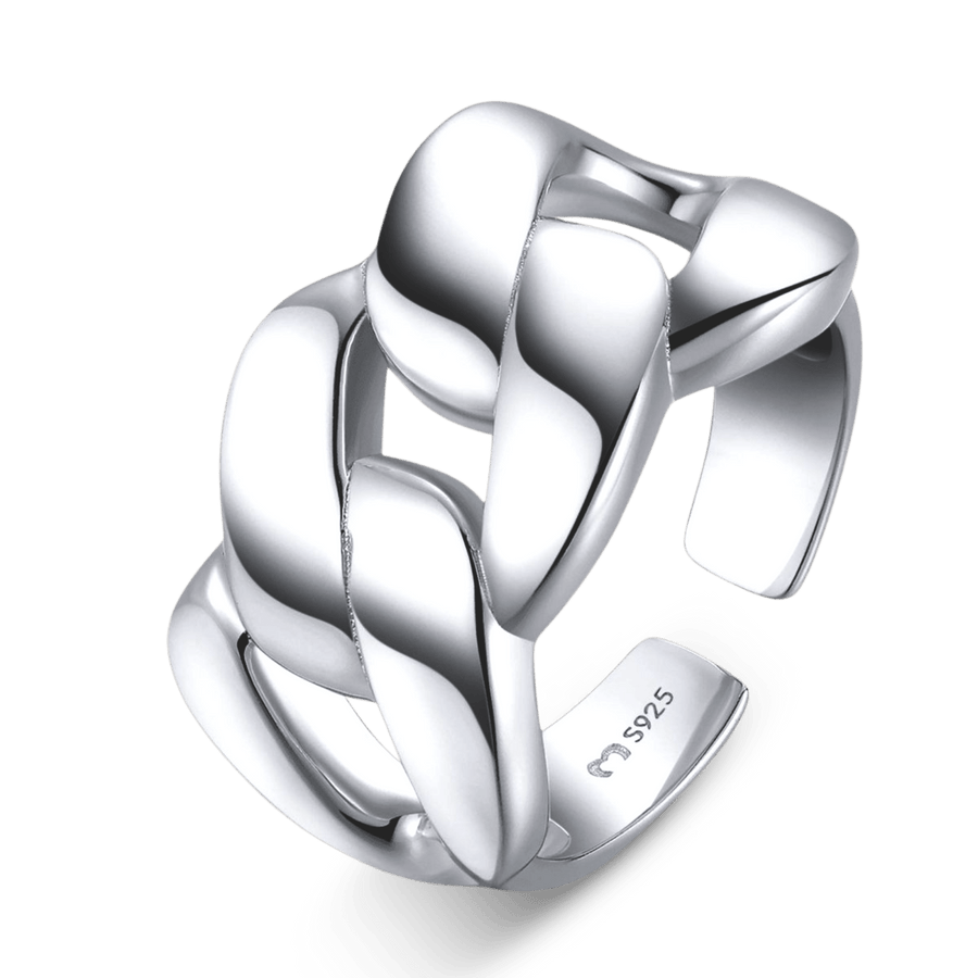 Link-Ring · Silber