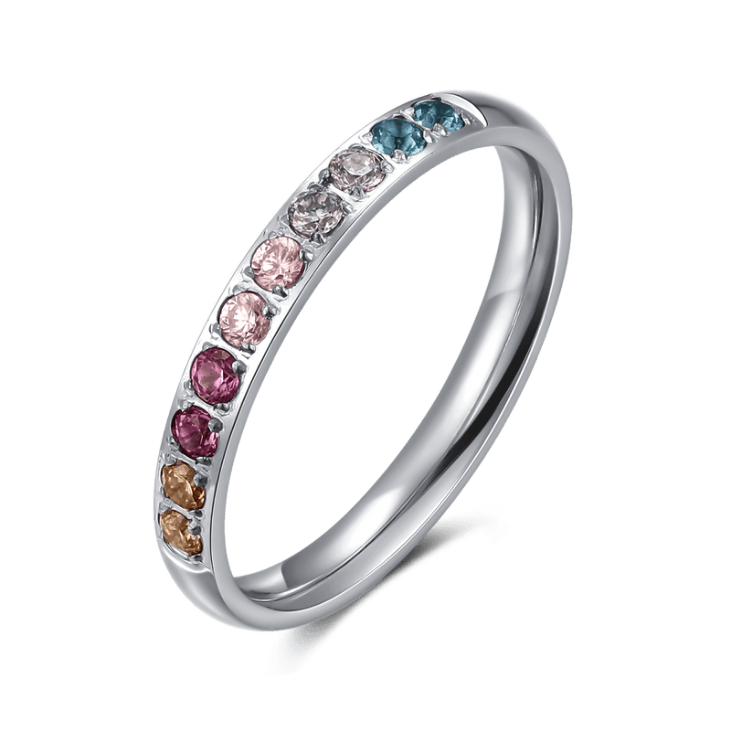 Bague fil de couleurs