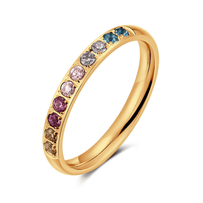 Bague fil de couleurs