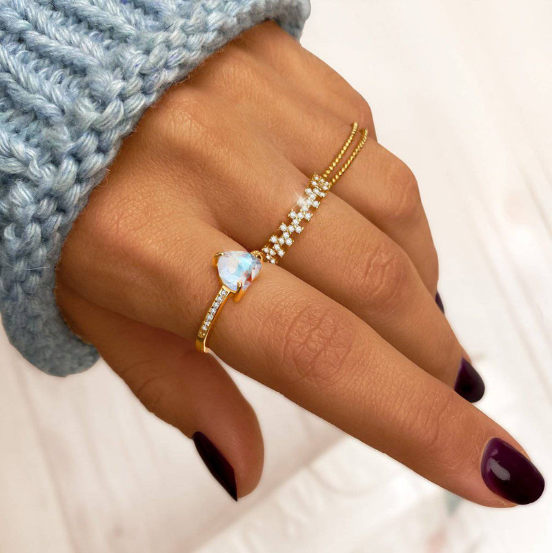 Bague Lignes Tressées