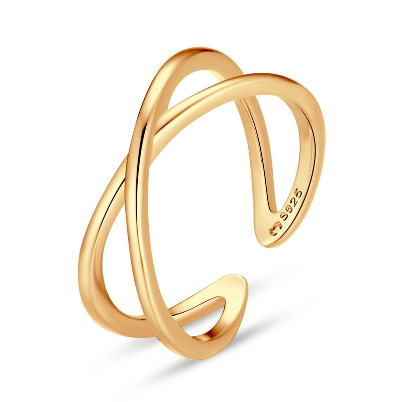 Bague d’orteil double