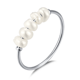 Bague Perles Simplicité