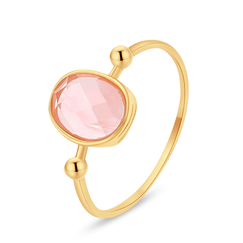 Bague rose éclatante