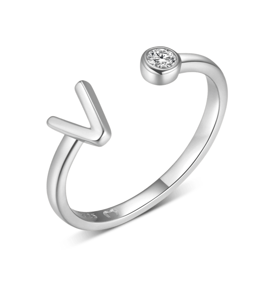 Anillo Top Letter - LePetiteMarie