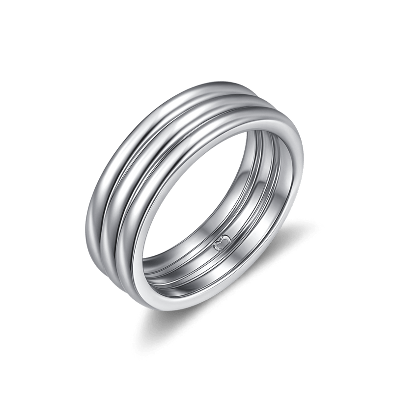 Bague triple bande