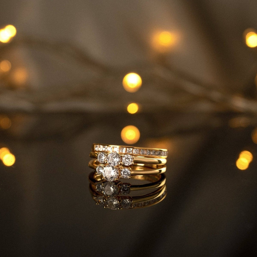 Bague Saphirs