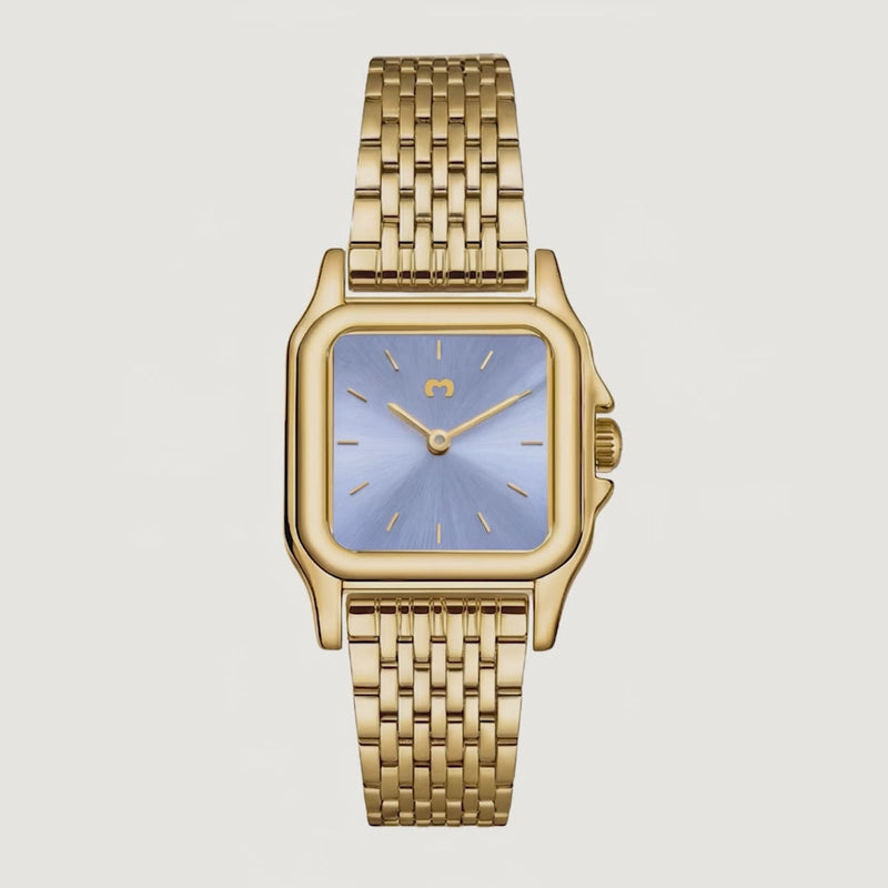 Montre ~ Hampton Gold-Blue