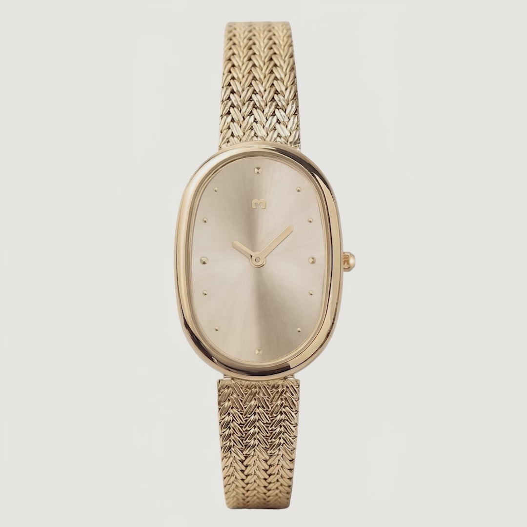 Montre Vintage Royale ~ Gold