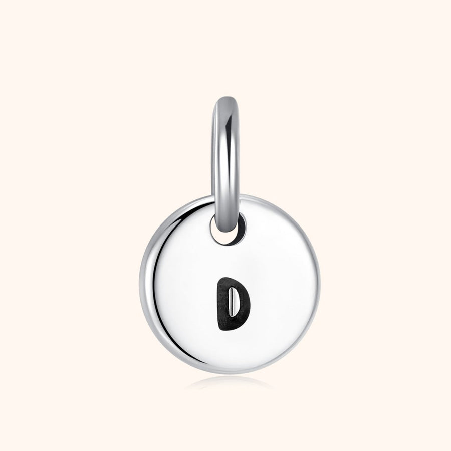 Chaîne fine · Argent / Lettre D