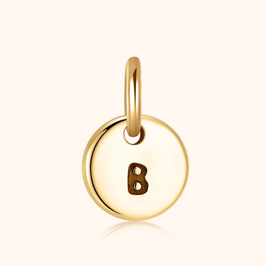 Chaîne fine · Plaqué Or 18K / Lettre B