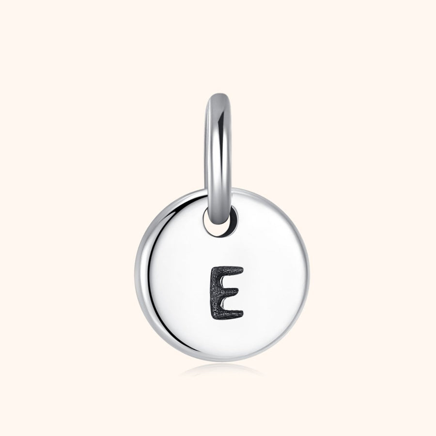 Chaîne fine · Argent / Lettre E