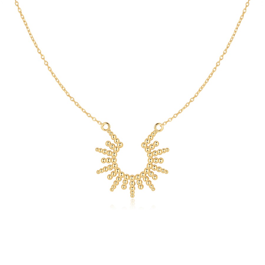 Collier Sunrise · Plaqué Or 18K