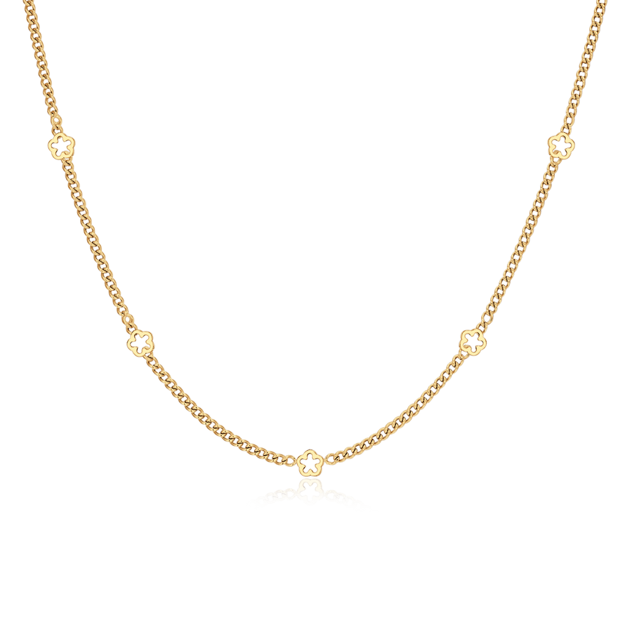 Collier Azalée · Plaqué Or 18K