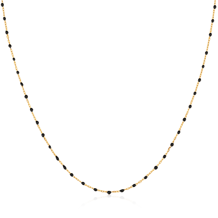 Collier dentelle ombrée · Plaqué Or 18K