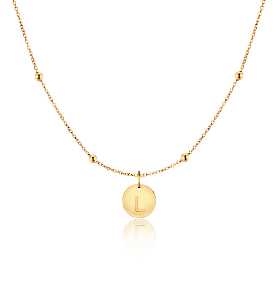 Collar Círculo Inicial - LePetiteMarie