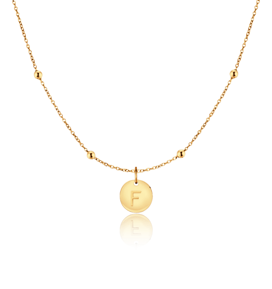 Collar Círculo Inicial - LePetiteMarie