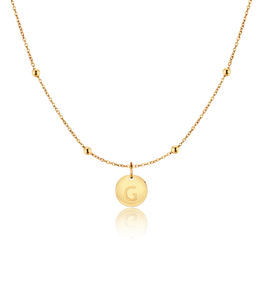 Collar Círculo Inicial - LePetiteMarie